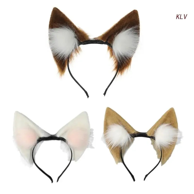 Rechargeable Cosplay Anime Character Ear Shape Hair Hoop Electric Moving Ear Headpiece Easter Party Headband Unisex - Beauty on Wings